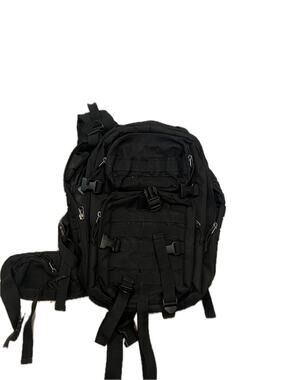 Reebow Black Tactical Backpack Small 21L